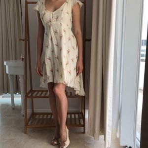 Ralph Lauren Denim and Supply floral cream dress